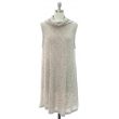 Cowl Neck Hacci Midi Dress - Khaki