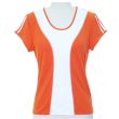 Colorblock Shirt - Tangerine