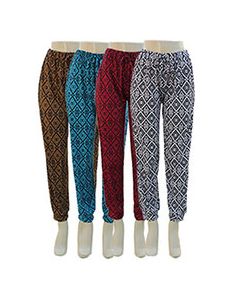 Southwestern Print Joggers - Asst